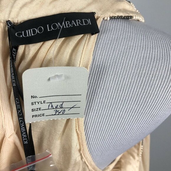 Guido Lombardi Beaded Sleeveless Blouse Size Medium Flowy NWT - Picture 8 of 12